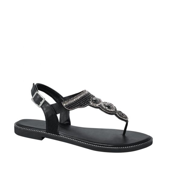 SANDALIA CASUAL PINK BY PRICE SHOES A150 ~ DAMA Negro