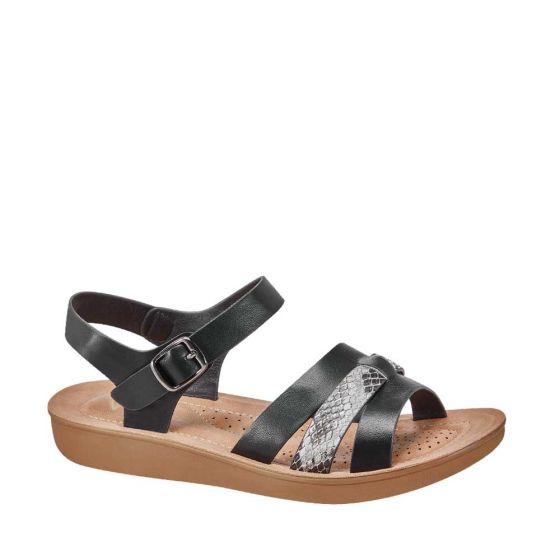 SANDALIA CASUAL VI LINE LSK2 ~ DAMA Negro