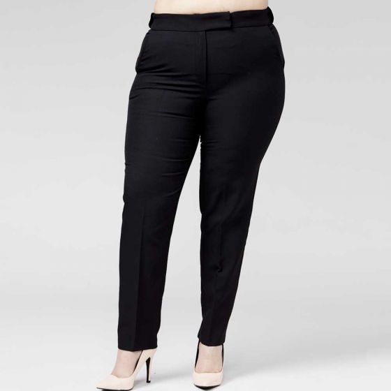 PANTALON TALLAS ESPECIALES SHOSH 0106 ~ DAMA Negro