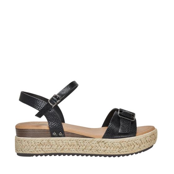 SANDALIA CASUAL VI LINE FASHION T002 ~ DAMA Negro