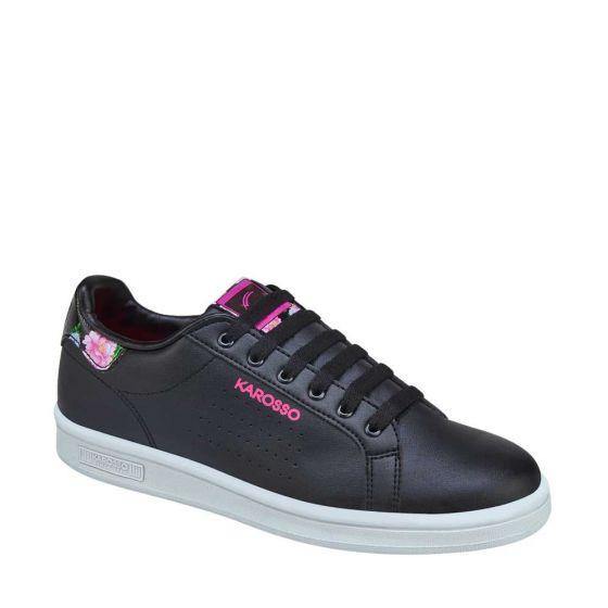 TENIS CASUAL KAROSSO 9400 ~ DAMA Negro