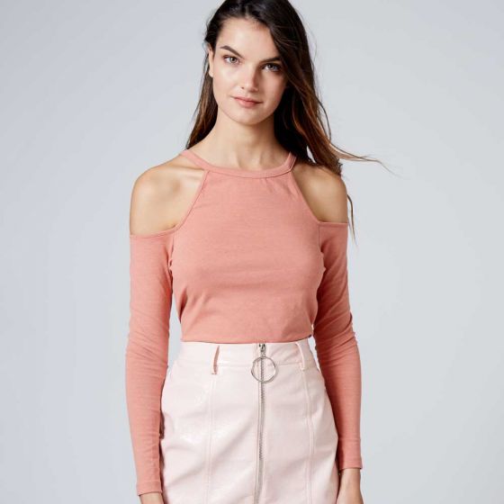 BLUSA CASUAL KAFE D012 ~ DAMA Amarillo