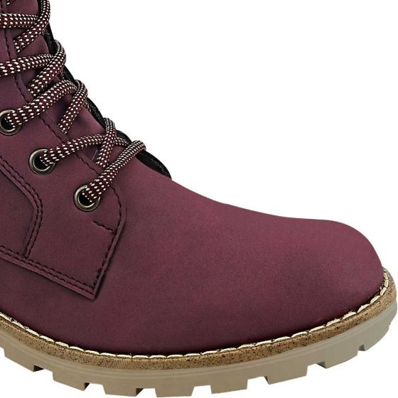 BOTA HEAVY HPC POLO 5303 ~ DAMA Rojo