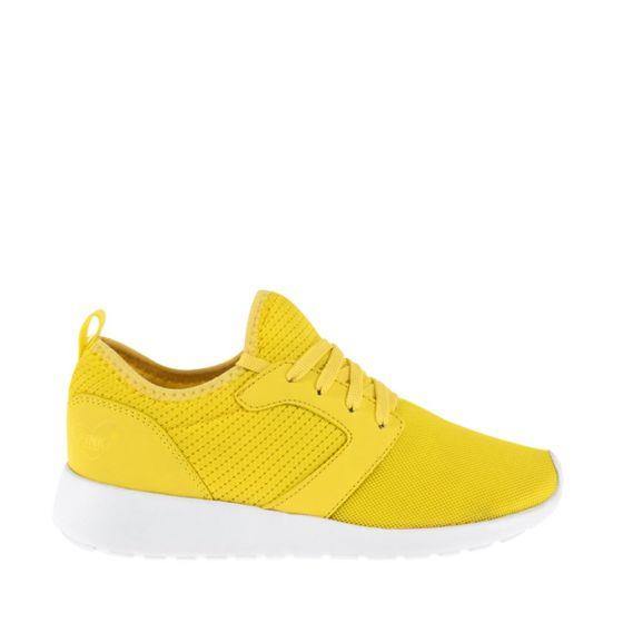 TENIS CASUAL PINK BY PRICE SHOES 376W ~ DAMA Amarillo