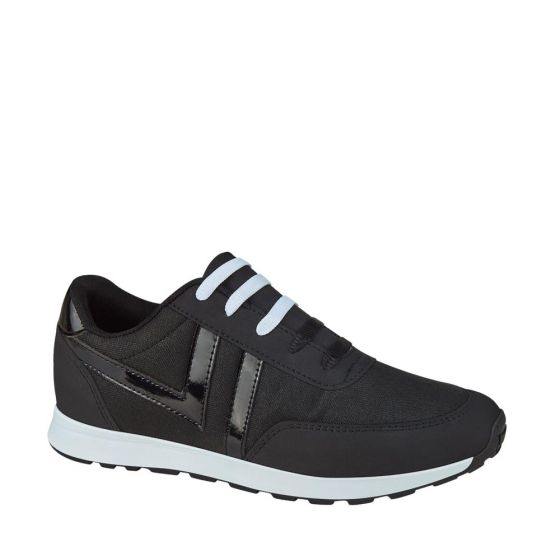 TENIS CASUAL MIRAGE 517 ~ DAMA Negro