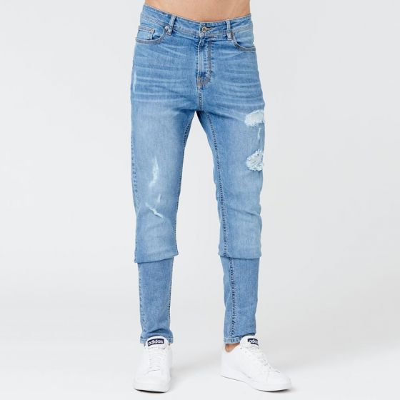 JEANS CASUAL HPC POLO J917 ~ CABALLERO Azul