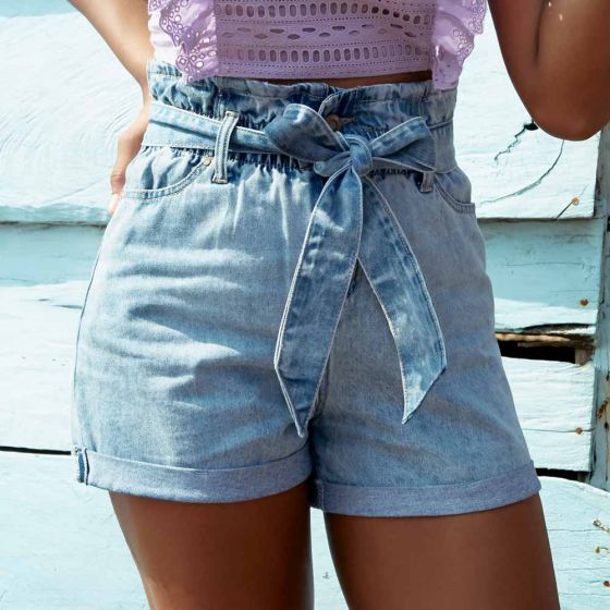 BERMUDA CASUAL ATMOSPHERE DNM 8010 ~ DAMA Azul