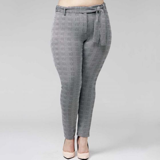 TROUSERS SPECIAL SIZES TIERRA BENDITA PLUS 6156 Gray Woman Tierra Bendita Plus 6156
