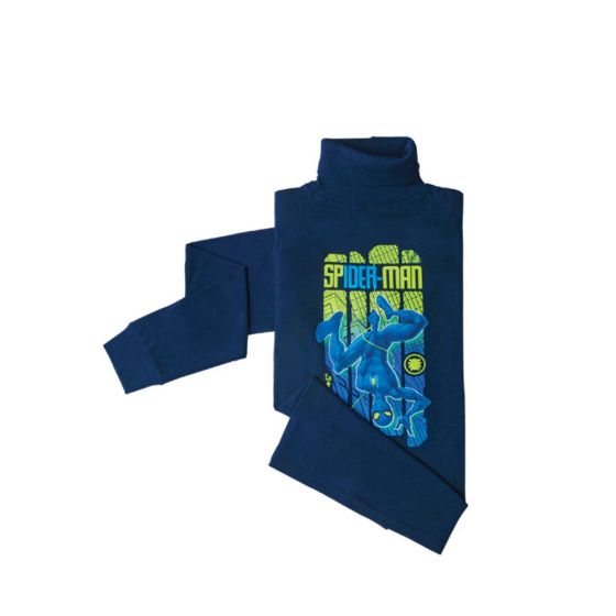 PLAYERA CASUAL SPIDERMAN 7891 ~ NIÑO Azul
