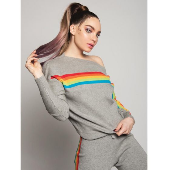 Sudadera Gris Mujer Belinda Peregrin DE01