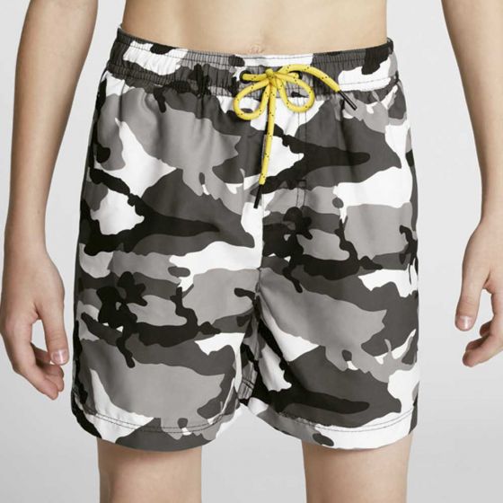 SHORT DE PLAYA KEBO KIDS SK91 ~ NIÑO Negro