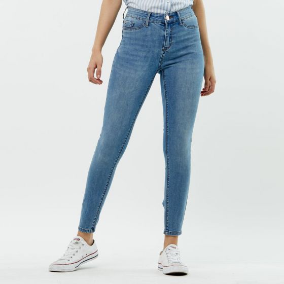 JEANS CASUAL ATMOSPHERE DNM 8573 ~ DAMA Azul