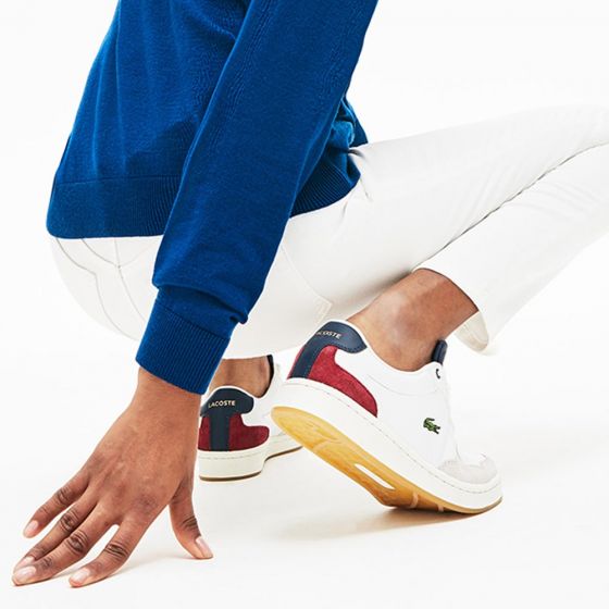 TENIS CASUALES LACOSTE MASTERS CUP 319 2 SMA 7OND ~ CABALLERO Blanco LIFESTYLE