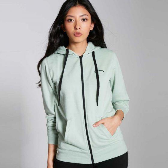 Chamarra deportiva Verde para Mujer Prokennex 5428 - Conceptos