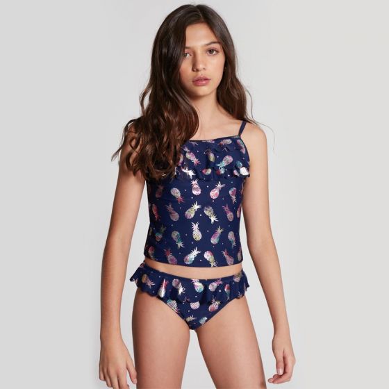 TRAJE DE BAÑO PINK BY PRICE SHOES 9225 ~ NIÑA Azul