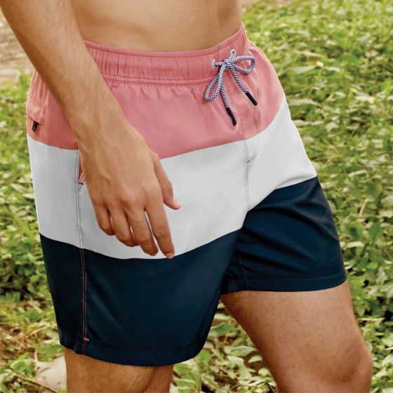 SHORT DE PLAYA KEBO RAW LM34 ~ CABALLERO Multicolor