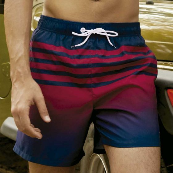 Shorts Casuales Azul Hombre Kebo Raw LM37