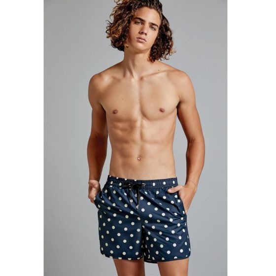 Shorts Casuales Azul Hombre Kebo Raw SW20