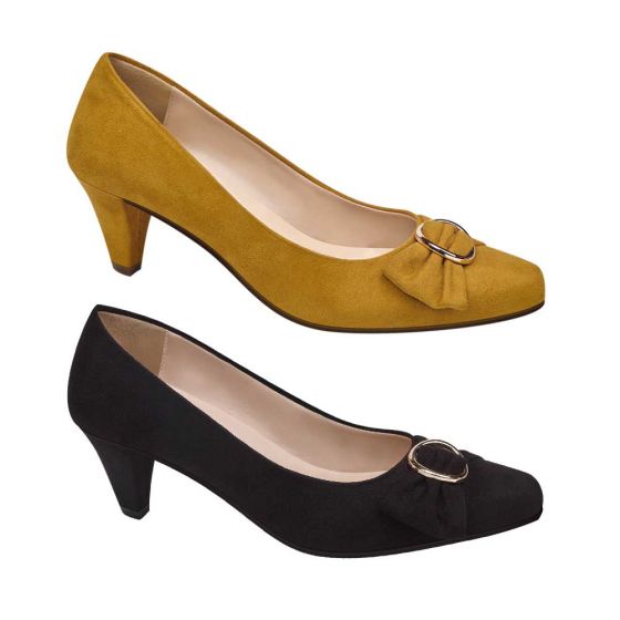 KIT DE ZAPATILLA DE VESTIR YAELI 5932 ~ DAMA Negro