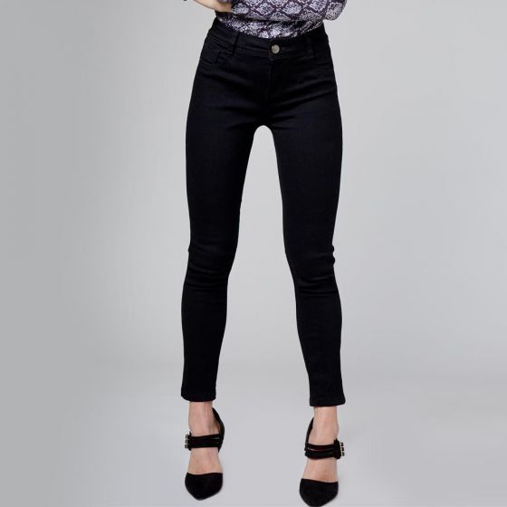 JEANS CASUAL FERGINO PS3 ~ DAMA Negro
