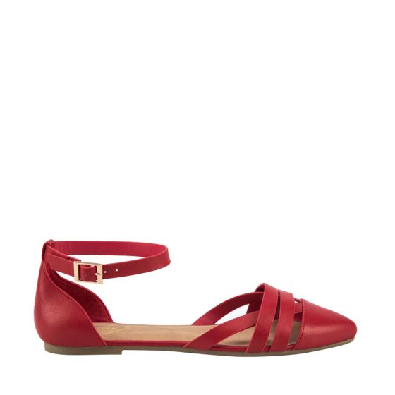 BALLERINA CASUAL PINK BY PRICE SHOES SS80 ~ DAMA Rojo