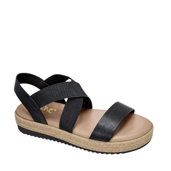 SANDALIA CASUAL VI LINE RB22 ~ DAMA Negro