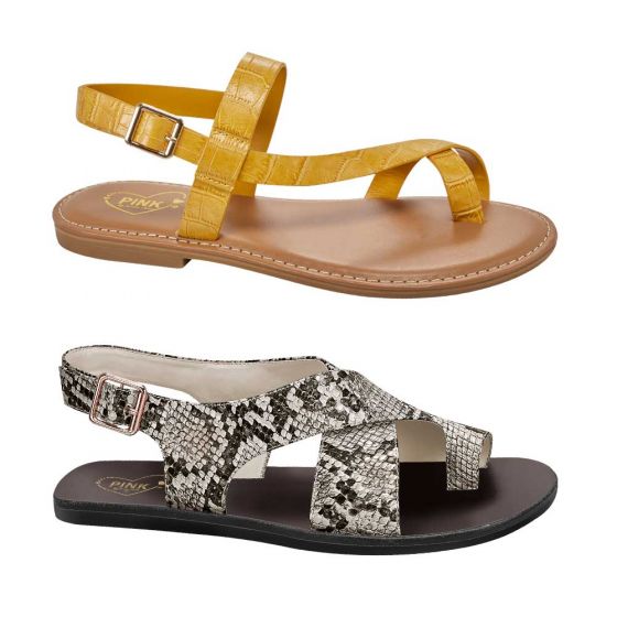 SANDALIA CASUAL PINK BY PRICE SHOES B006 ~ DAMA Café