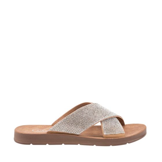 SANDALIA CASUAL PINK BY PRICE SHOES C057 ~ DAMA Plata