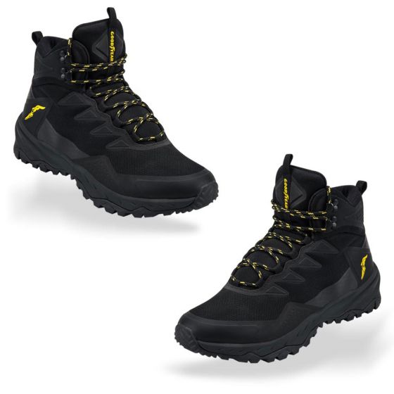 Black Mountain Hiker Boots Unisex Goodyear 86MA