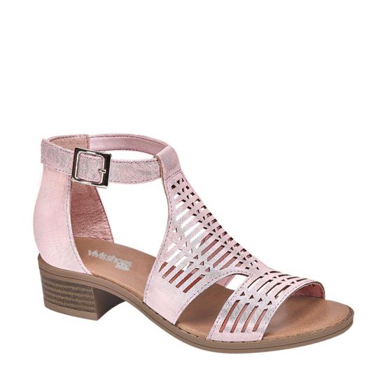 SANDALIA CASUAL VIVIS SHOES KIDS 4009 ~ NIÑA Rosa