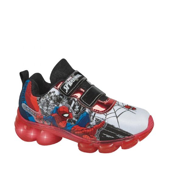 TENIS CASUAL SPIDERMAN 4526 ~ NIÑO Blanco