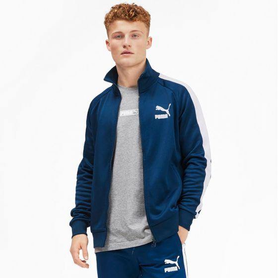 CHAMARRA CASUAL PUMA ICONIC T7 TRACK JKT PT 8638 ~ CABALLERO Azul SPORTLIFESTYLE