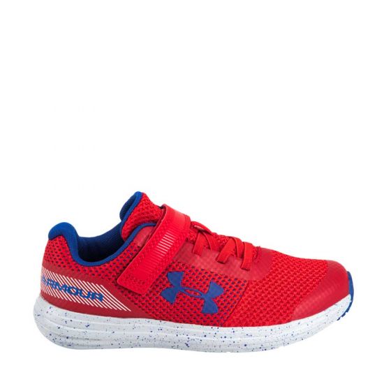 TENIS DEPORTIVO PARA CORRER UNDER ARMOUR UA BPS SURGE RN AC 5602 ~ NIÑO Rojo RUNNING