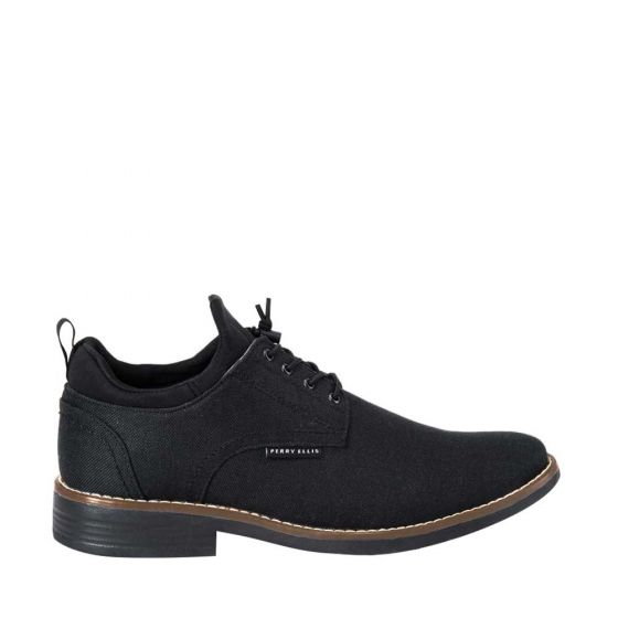 CHOCLO CASUAL PERRY ELLIS 6021 ~ CABALLERO Negro