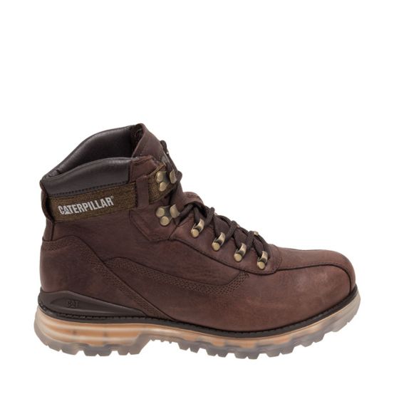 BOTA HIKER CATERPILLAR TOWER BLOCK 3771 ~ CABALLERO Rojo HIKER
