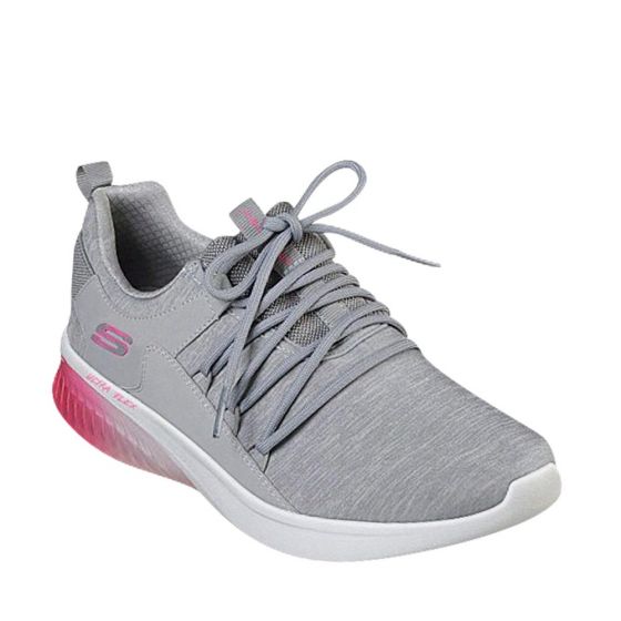 TENIS DEPORTIVO PARA CORRER SKECHERS WOMENS SPORT W LGHP ~ DAMA Gris RUNNING