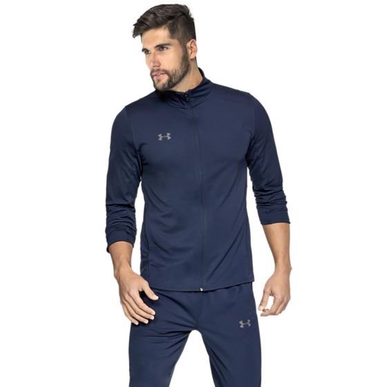 CONJUNTO DEPORTIVO UNDER ARMOUR CHALLENGER II KNIT WARM-UP 4410 ~ CABALLERO Azul TRAINING