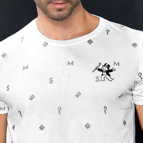 CASUAL T-SHIRT K-SWISS T-SHIRT MONOWHITE BLACK MBLA