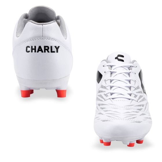 Tachones Zapatos De Futbol Charly Blancos Soccer Cleats Zapatos De