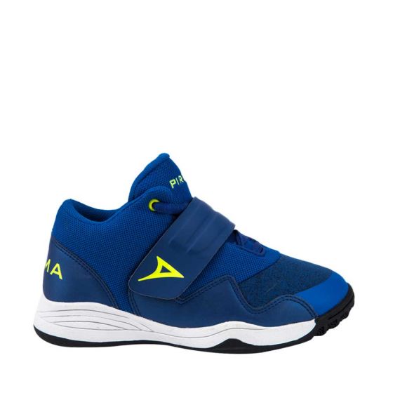 TENIS DEPORTIVO PARA BASKETBALL PIRMA BRASIL 2006 ~ NIÑO Azul