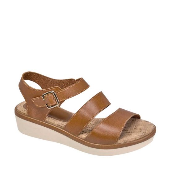 SANDALIA CASUAL VI LINE 3204 ~ DAMA Café