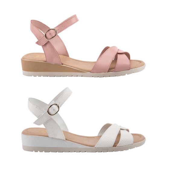 SANDALIA CASUAL VI LINE 3702 ~ DAMA Blanco