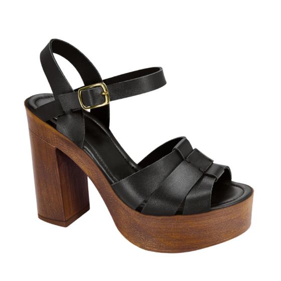 SANDALIA CASUAL SAO PAULO 1828 ~ DAMA Negro