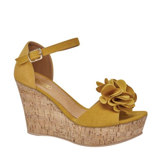 SANDALIA CASUAL VI LINE 4056 ~ DAMA Amarillo