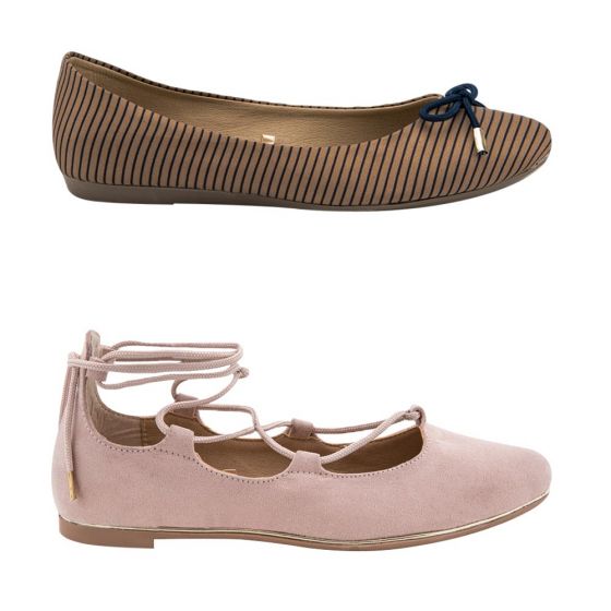 BALLERINA CASUAL PINK BY PRICE SHOES 112 ~ DAMA Café