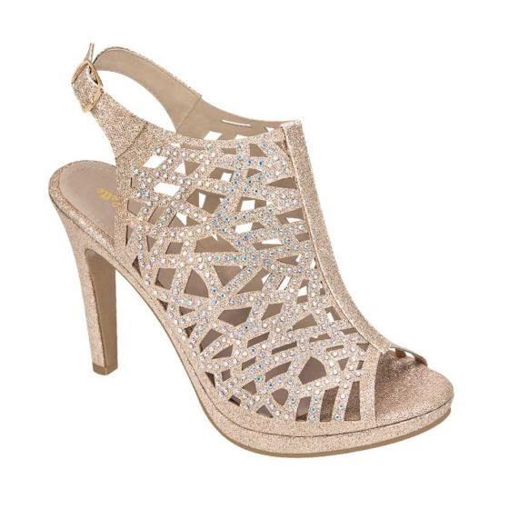 SANDALIA OCASIONES ESPECIALES MOLTO BELLO 2303 ~ DAMA Oro