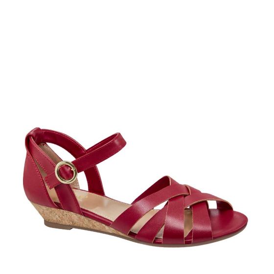 SANDALIA CASUAL VI LINE 3373 ~ DAMA Rojo