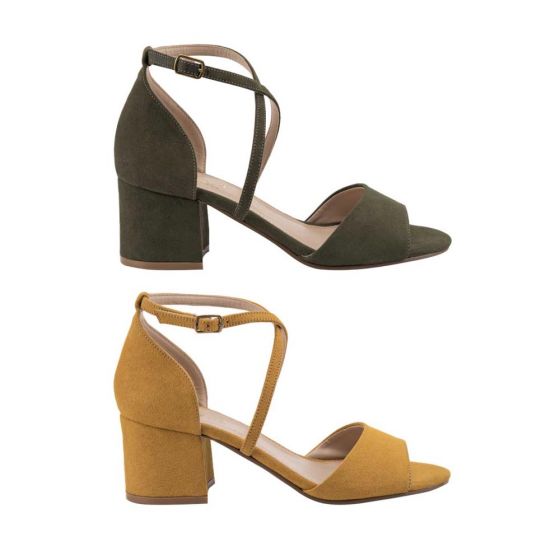 SANDALIA DE VESTIR YAELI 2045 ~ DAMA Amarillo