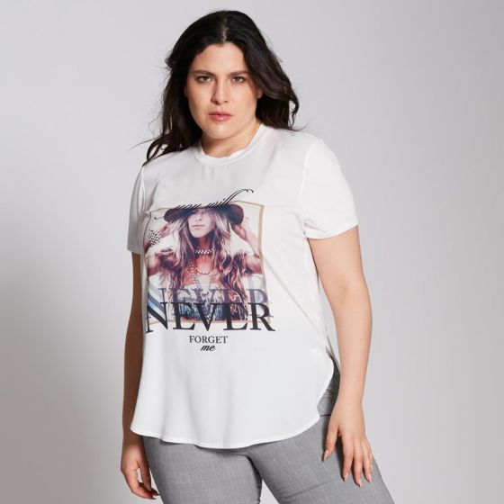 BLUSON TALLAS ESPECIALES TIERRA BENDITA PLUS 136 Blanco Mujer Tierra Bendita Plus 136