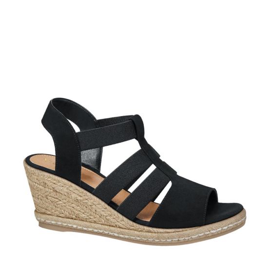 SANDALIA CASUAL VI LINE 1951 ~ DAMA Negro